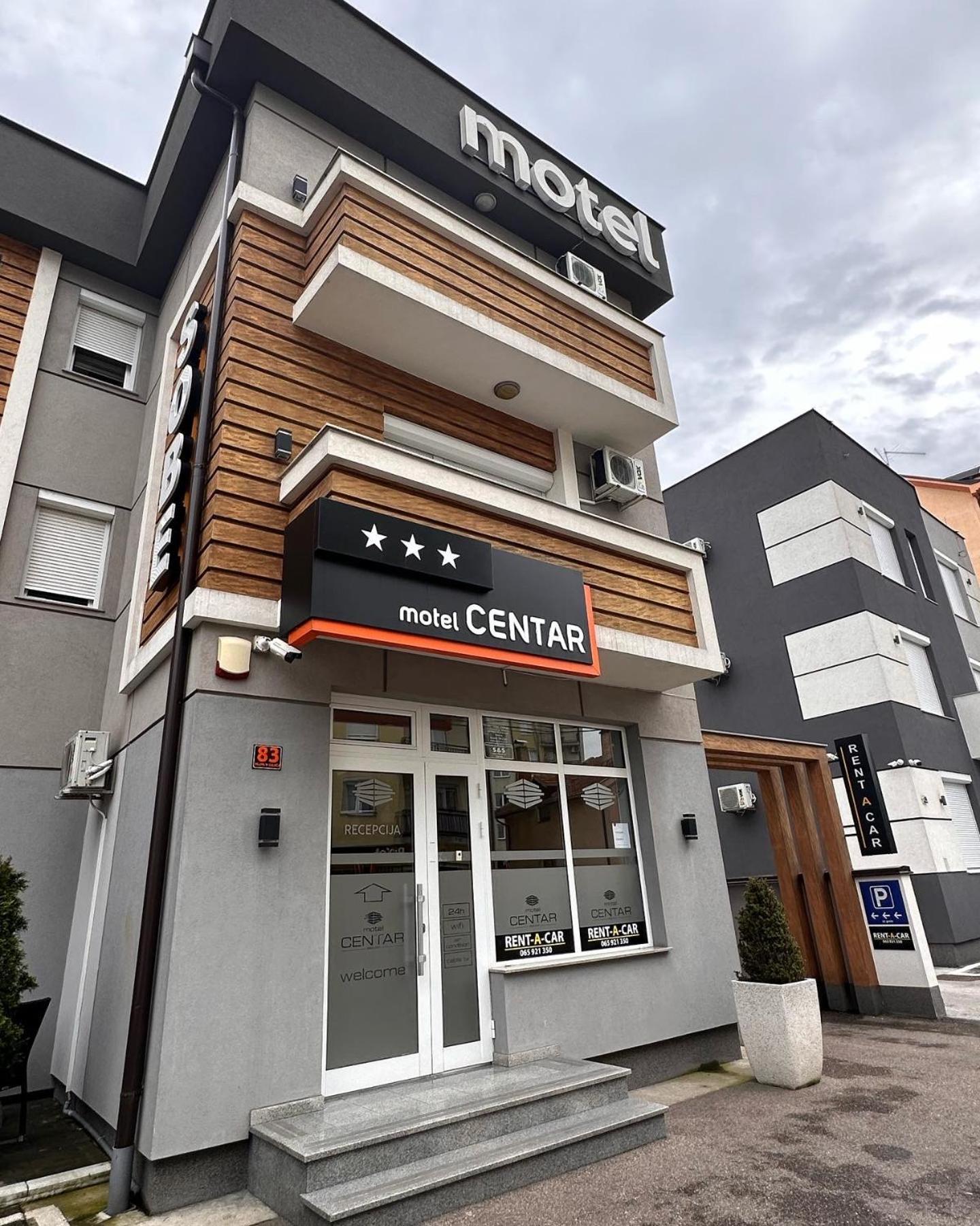 Motel Centar Bijeljina Exterior foto